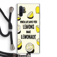 Lemonade: Samsung Galaxy Note 10 Plus Transparant Hoesje met koord