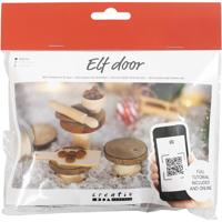 Creativ Company Mini hobbyset kabouterdeur, koekjes bakken, 1 doos