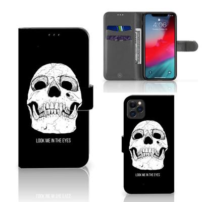 Telefoonhoesje met Naam Apple iPhone 11 Pro Max Skull Eyes Telefoonhoesje met Naam Apple iPhone 11 Pro Max Skull Eyes