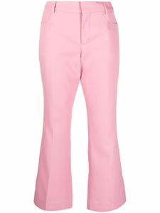 AMI Paris pantalon court à coupe évasée - Rose