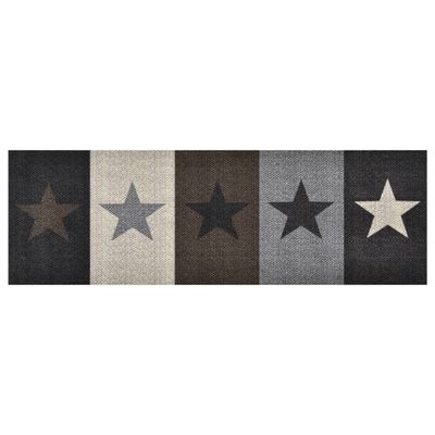 VidaXL Keukenmat wasbaar stars 60x300 cm