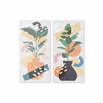 Schilderij DKD Home Decor (40 x 2 x 80 cm) (40 x 2,3 x 80 cm) (2 Stuks)