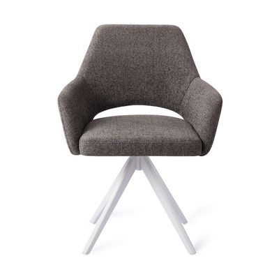 Jesper Home Yanai eetkamerstoel Amazing Grey turn white