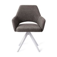 Jesper Home Yanai eetkamerstoel turn white Amazing Grey