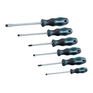 Makita E-10506 Schroevendraaierset 6-delig SL4 / SL5,5 / SL6,5 / SL8 / PH1 / PH2