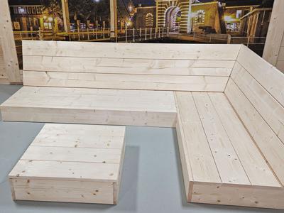 Steigerhouten Loungeset Jaimy - Tijdloos Design voor Tuin of Veranda