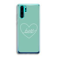 Best heart pastel: Huawei P30 Pro Transparant Hoesje
