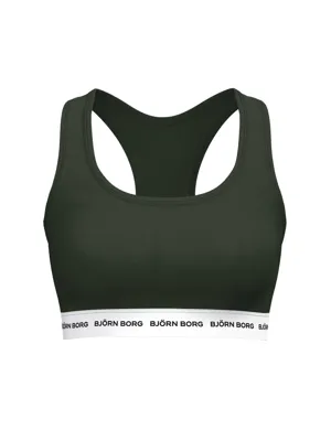 Bralette dames - Soft Top - Core Logo - Katoenen Bh top - Elastische band - brede bandjes