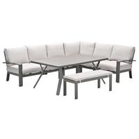 Garden Impressions Camilo lounge dining set 6-delig - desert sand