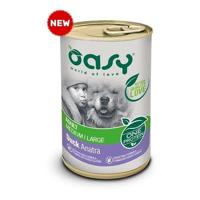 OASY One Protein Adult Medium/Large Duck - natvoer voor honden - 400g
