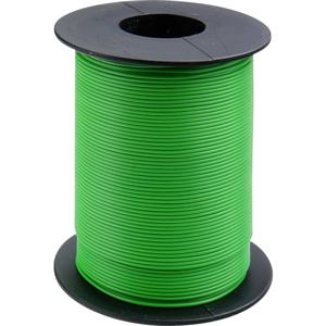 Donau Elektronik 119-14 Draad 1 x 0.14 mm² Groen 100 m