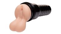 Fleshlight FleshSack z jądrami Flashlight masturbator Beige, Zwart Silicone - thumbnail