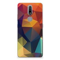 Nokia 2.4 | TPU Hoesje | Polygon Color