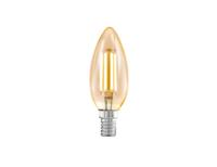 EGLO Ledlamp - vintage kaars - e14 - 320 lm - amber - dimbaar