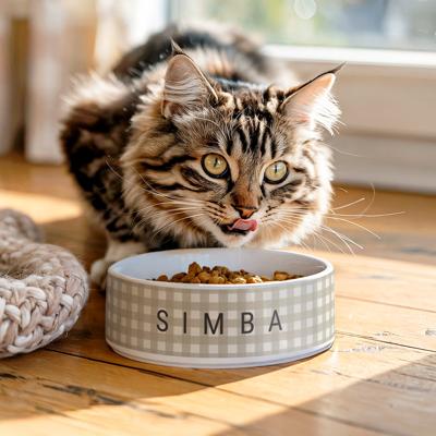 Voerbak keramiek - 15 x 6 cm