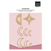 Vaessen Creative • mini snijmallen basisvormen 2 14st.