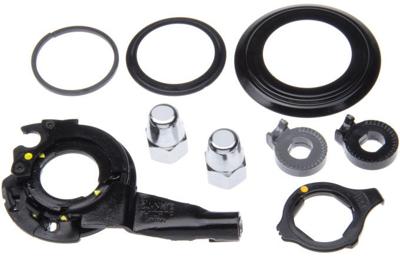 Shimano componentenset nexus 7 sm-7c25 / sg-c3000 / sg-c3001-7c met nx10 cassettejoint voor standaard achtervork