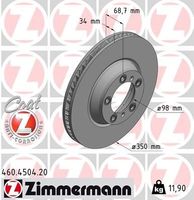 Remschijf COAT Z 460450420
