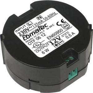 Comatec OTF/06.12RA Netvoedingsmodule 12 V/DC 0.5 A 6 W