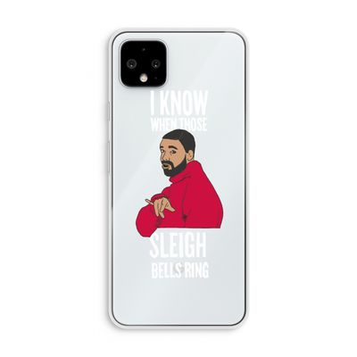 Sleigh Bells Ring: Pixel 4 XL Transparant Hoesje