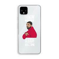 Sleigh Bells Ring: Pixel 4 XL Transparant Hoesje