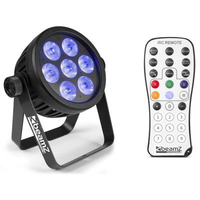 BeamZ BAC500 LED-par 7x 14W RGBA-UV-CW/WW