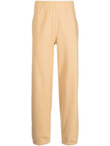 Stüssy pantalon de jogging à coupe droite - Jaune