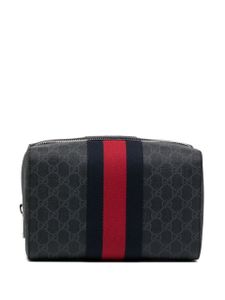 Gucci trousse de toilette à motif GG Supreme - Noir