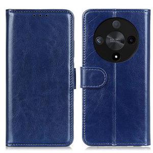 Honor Magic6 Lite/X9b Wallet Case met Magnetische Sluiting - Blauw