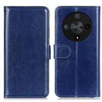 Honor Magic6 Lite/X9b Wallet Case met Magnetische Sluiting - Blauw