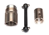 Driveshaft, center, front (steel) (TRX-8556X) - thumbnail