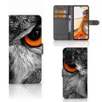 Xiaomi 11T | 11T Pro | Telefoonhoesje | Met pasjeshouder | Uil