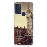 Motorola Moto G60s | Silliconen Back Cover | Londen