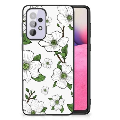Samsung Galaxy A33 5G Bloemen Hoesje Dogwood Flowers