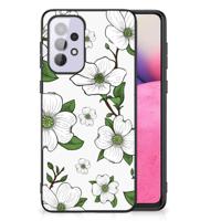 Samsung Galaxy A33 5G Bloemen Hoesje Dogwood Flowers