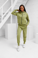 Nike Tech Fleece Dames Trainingspak Groen - Maat XL - Kleur: Groen | Soccerfanshop