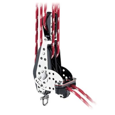 Harken 3&apos;&apos; 2-schijfsvioolblok Met Ratel, Klem En Blok Default
