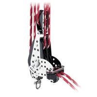 Harken 3&apos;&apos; 2-schijfsvioolblok Met Ratel, Klem En Blok Default