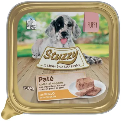 Stuzzy puppy paté kip 150g
