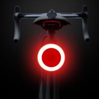 Multi verlichting modi fiets licht USB opladen LED fiets licht Flash staartlichten voorbergen fiets zadelpen (kleur)