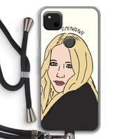 Mary Kate: Pixel 4a Transparant Hoesje met koord