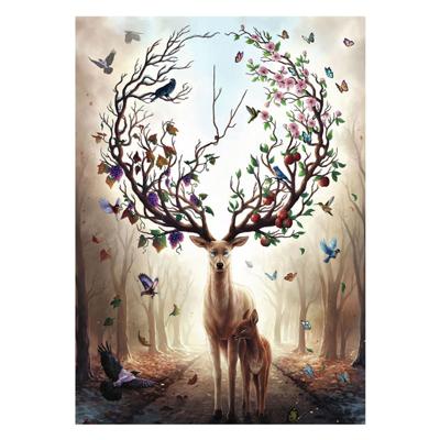 Ravensburger Legpuzzel magisch hert, 1000st.