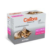 CALIBRA Cat Premium Kitten Pouches multipack - nat kattenvoer - 12x100g