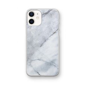 Witte marmer: iPhone 12 mini Transparant Hoesje