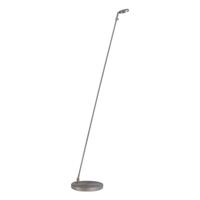 Masterlight Staande leeslamp Denia 2 130cm nikkel mat 1082-37-DW