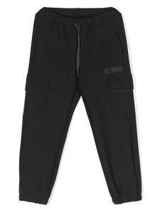 Il Gufo pantalon de jogging à logo imprimé - Noir