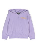 Versace Kids hoodie zippé à logo Medusa - Violet - thumbnail