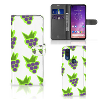 Motorola One Vision Book Cover Druiven - thumbnail
