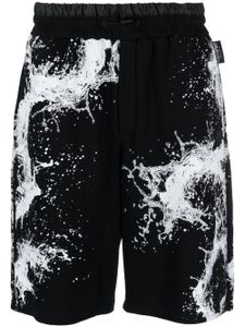Plein Sport short de sport Splash Extreme - Noir
