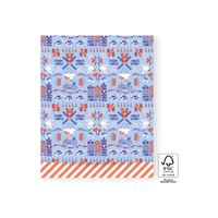 House Of Products Cadeauzakjes - holland - orange stripes - 27x34cm - 200st